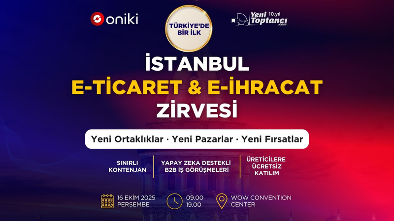 Ekim 2025 İstanbul E-Ticaret ve E-İhracat Konferansı - Oniki
