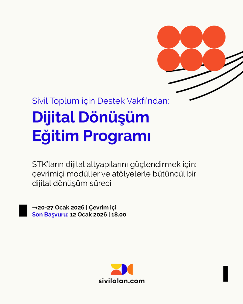 Dijital Dönüşüm Eğitim Programı Başvuruları Başladı - Sivil Alan