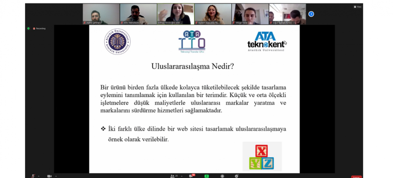 AB Projeleri Ve Uluslararasılaşmaya Yönelik Bilgilendirme Eğitimi