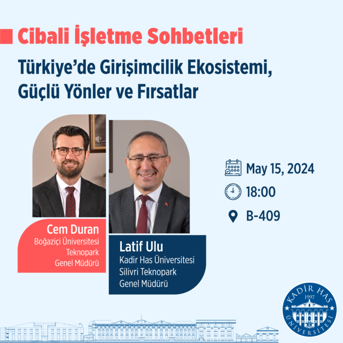Türkiye’de Girişimcilik Ekosistemi, Güçlü Yönler ve Fırsatlar - Kadir Has Üniversitesi