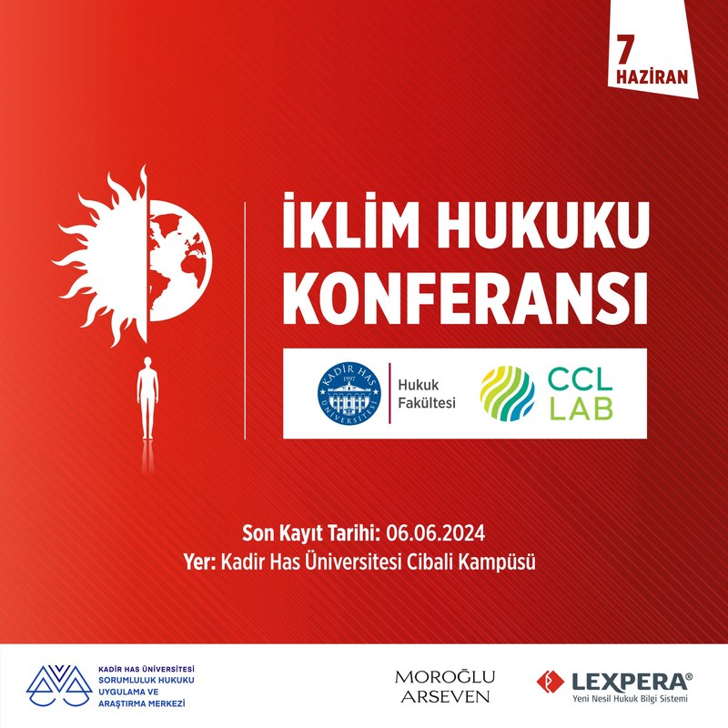 İklim Hukuku Konferansı - Kadir Has Üniversitesi