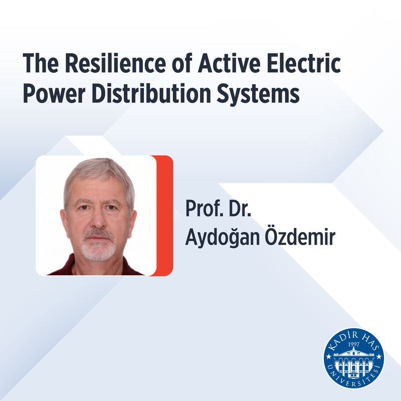 MDBF Seminerleri – Prof. Dr. Aydoğan Özdemir - Kadir Has Üniversitesi