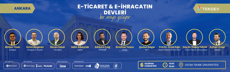 Büyük Ankara TEKDEV E-ticaret ve E-ihracat Konferansı