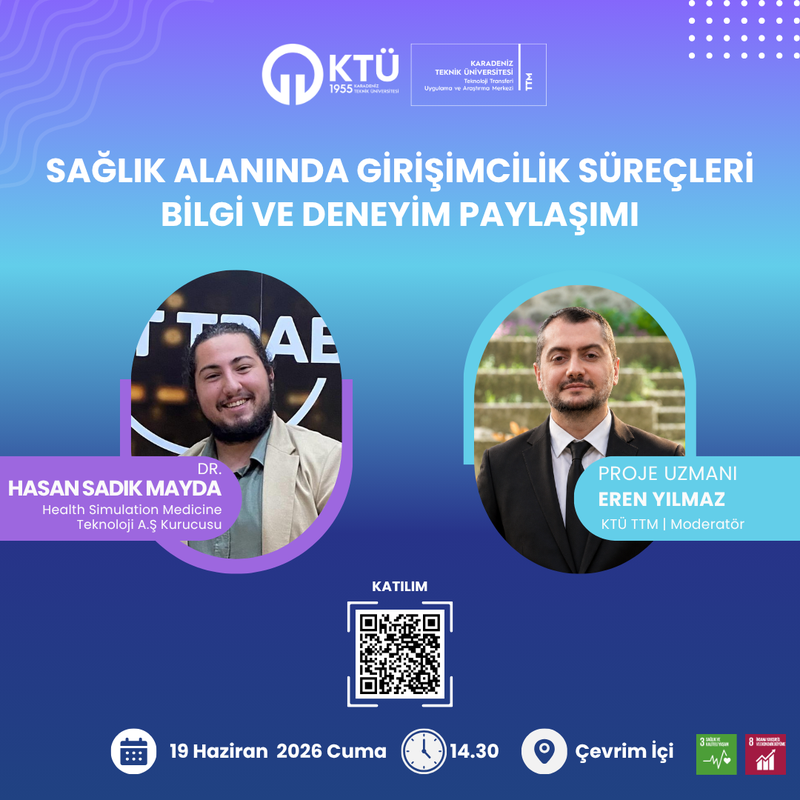 Sağlık Alanında Girişimcilik Süreçleri Bilgi ve Deneyim Paylaşımı