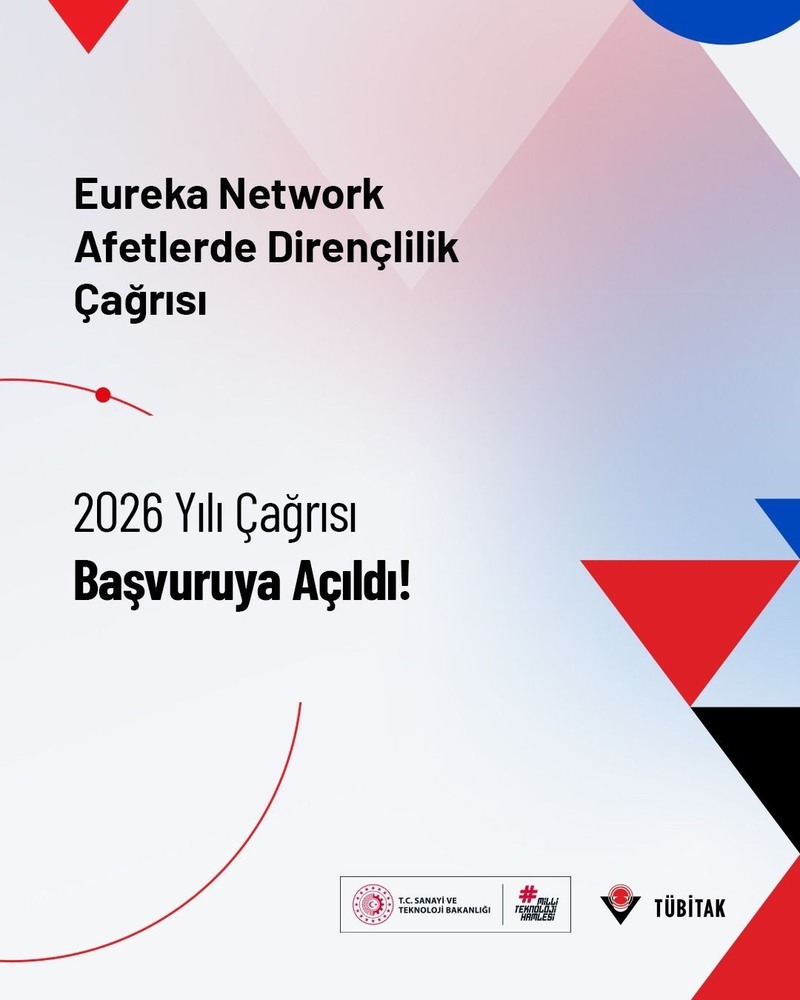 Eureka Network Afetlerde Dirençlilik 2026 Çağrısı