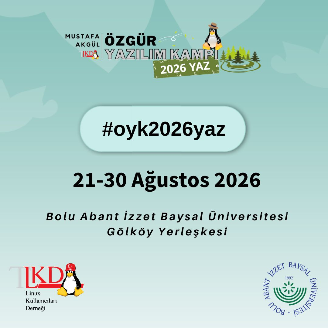 Mustafa Akgül Özgür Yazılım Kampı