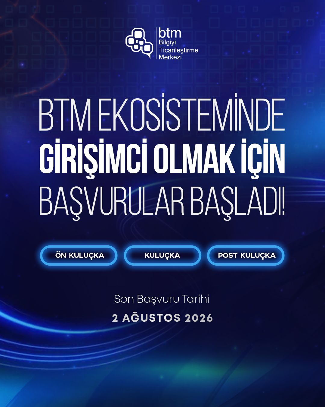 Bilgiyi Ticarileştirme Merkezi Yeni Girişimcilerini Arıyor