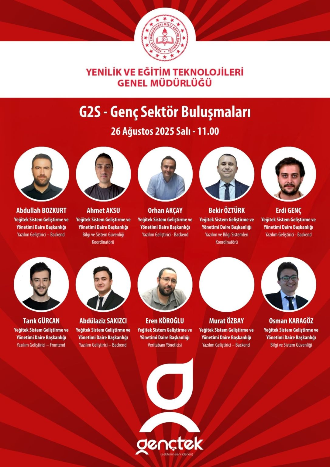 Çevrimiçi G2S Genç Sektör Buluşması