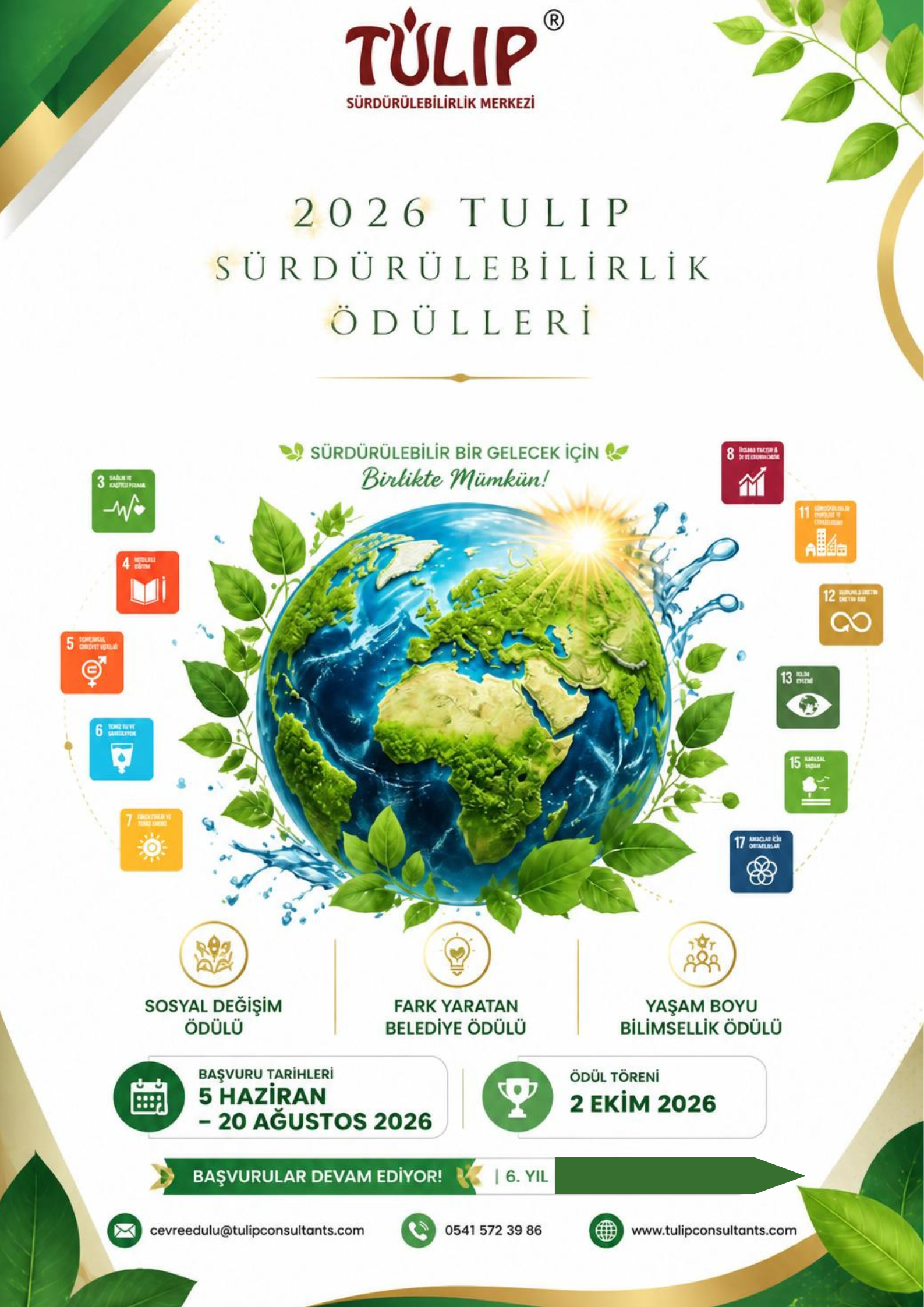 TULIP Sürdürülebilirlik Ödülleri 2026