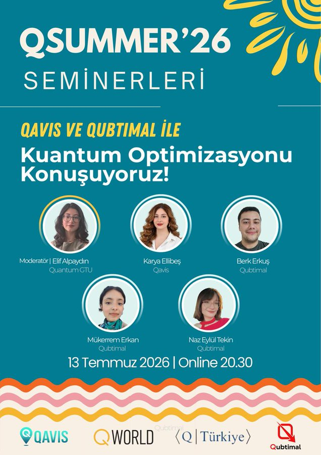 Qavis ve Qubtimal ile Kuantum Optimizasyonu