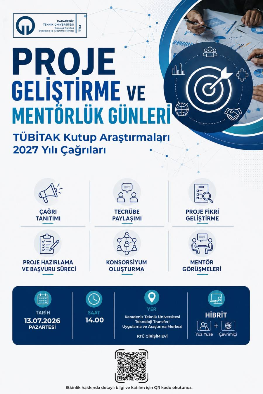 TÜBİTAK Kutup Araştırmaları 2027 Yılı Çağrıları Proje Geliştirme ve Mentörlük Günleri