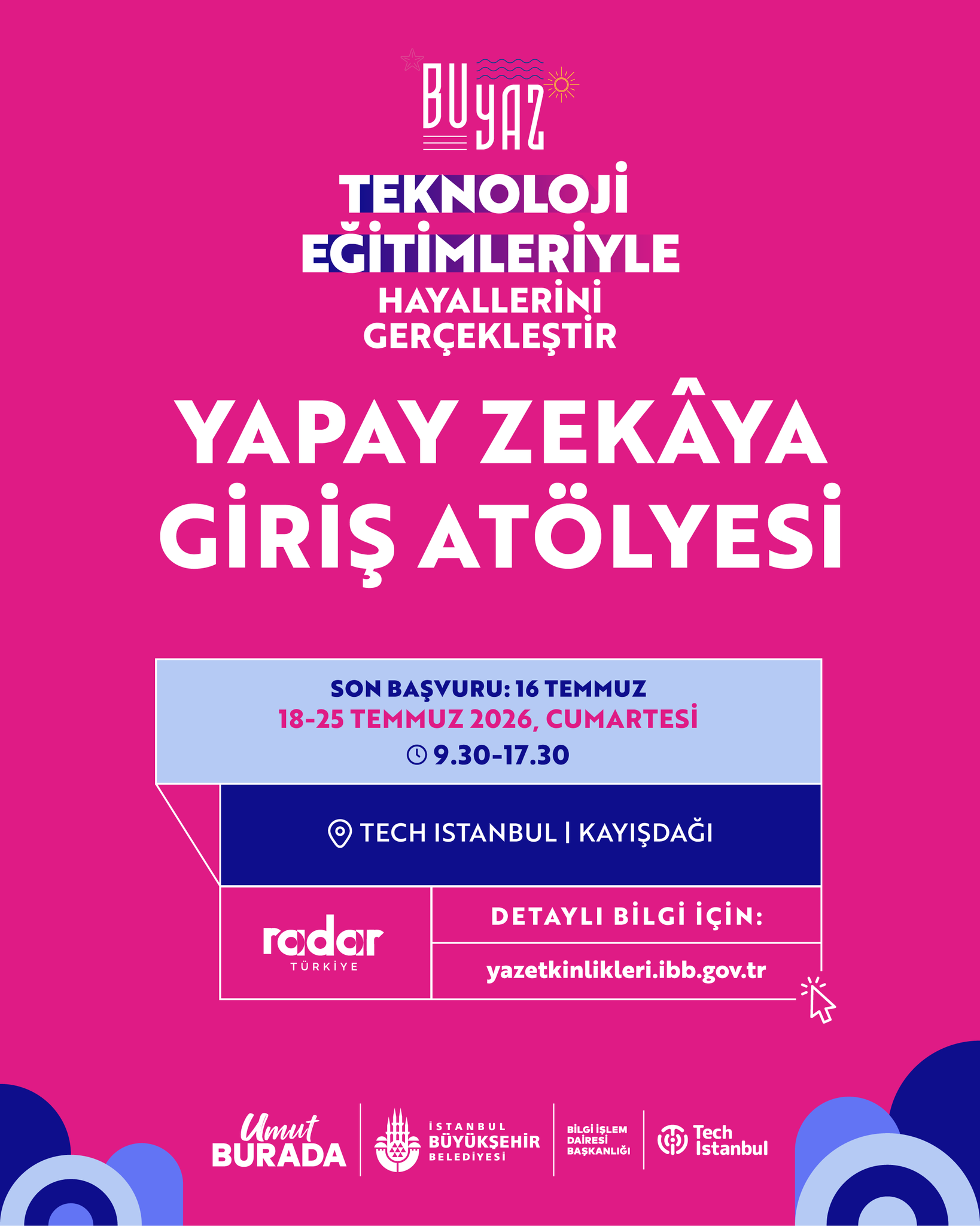 Yapay Zekâya Giriş Atölyesi