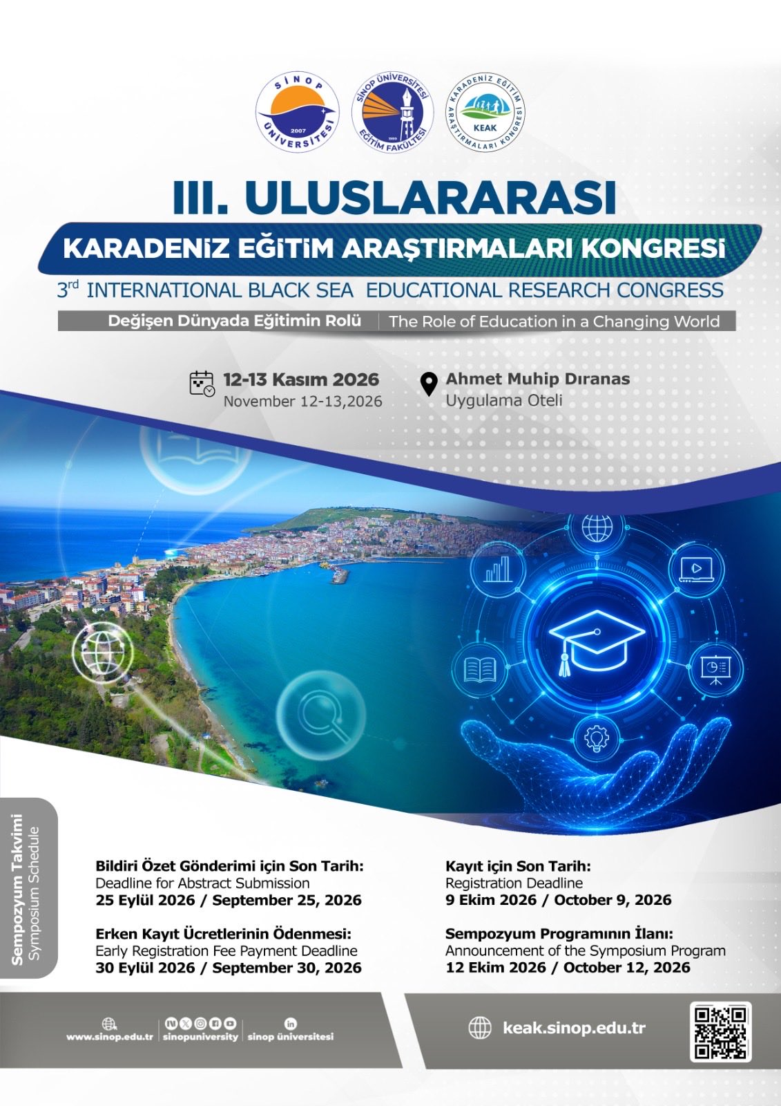 III. Uluslararası Karadeniz Eğitim Araştırmaları Kongresi