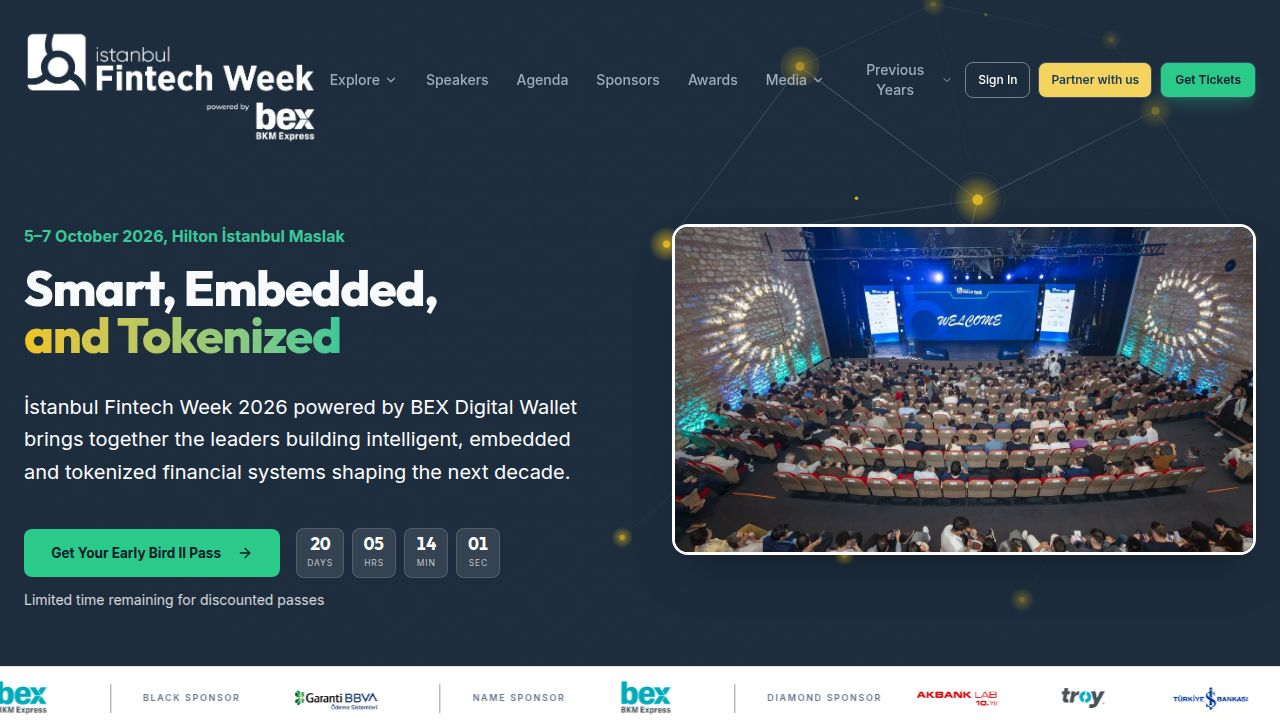 Istanbul Fintech Week 2026
