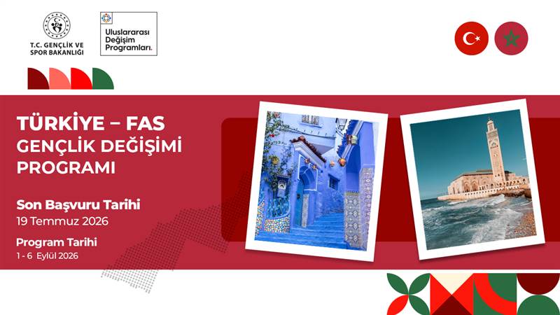 Türkiye–Fas Gençlik Değişimi Başvuruları