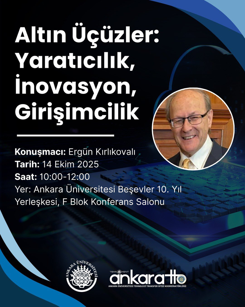Amerikan F-35 Uçaklarına görünmezlik sağlayan Türk Girişimci Ergün Kırlıkovalı 14 Ekim’de Ankara Üniversitesi’nde!