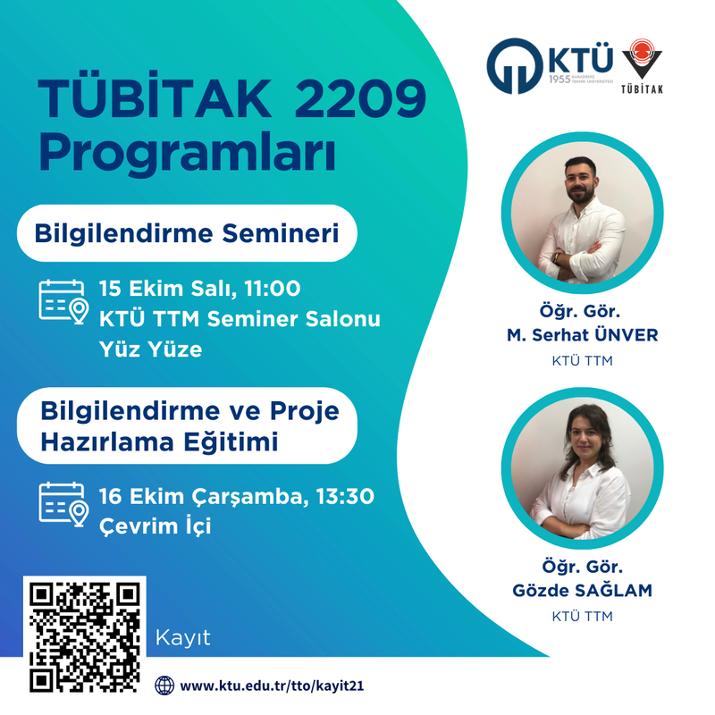 TÜBİTAK 2209 Proje Hazırlama Eğitimi Başlıyor!