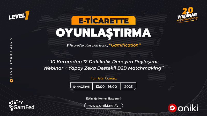 GamFed - 19 Haziran 2023 - Oniki